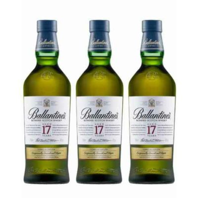 【箱付】バランタイン17年3本セット
