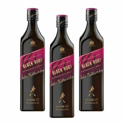 ジョニーウォーカーブラックルビー3本セット | MALKS